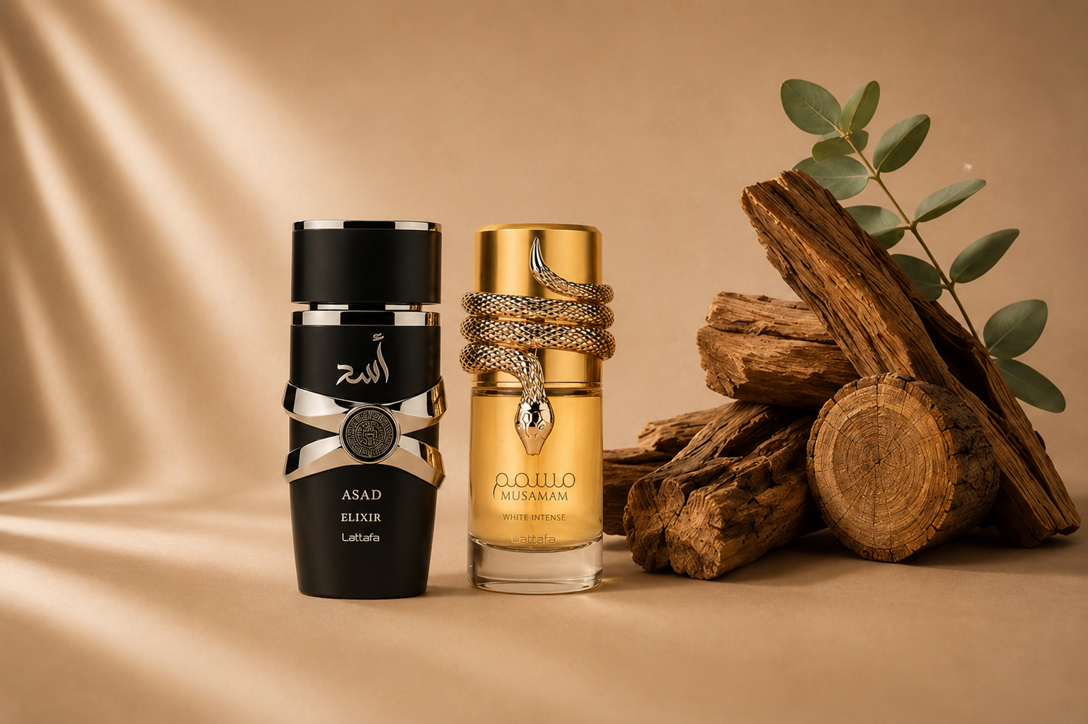 Decants de perfumes amadeirados