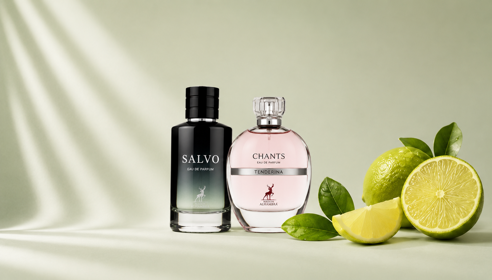 Decants de perfumes frescos